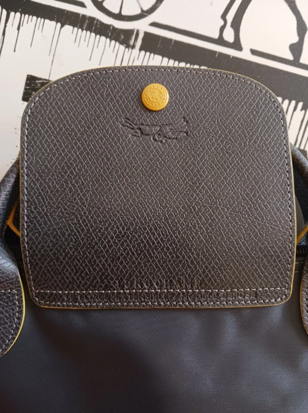 Longchamp Le Pliage Extensible -Modele Depose Gray Travel, Tote Bag